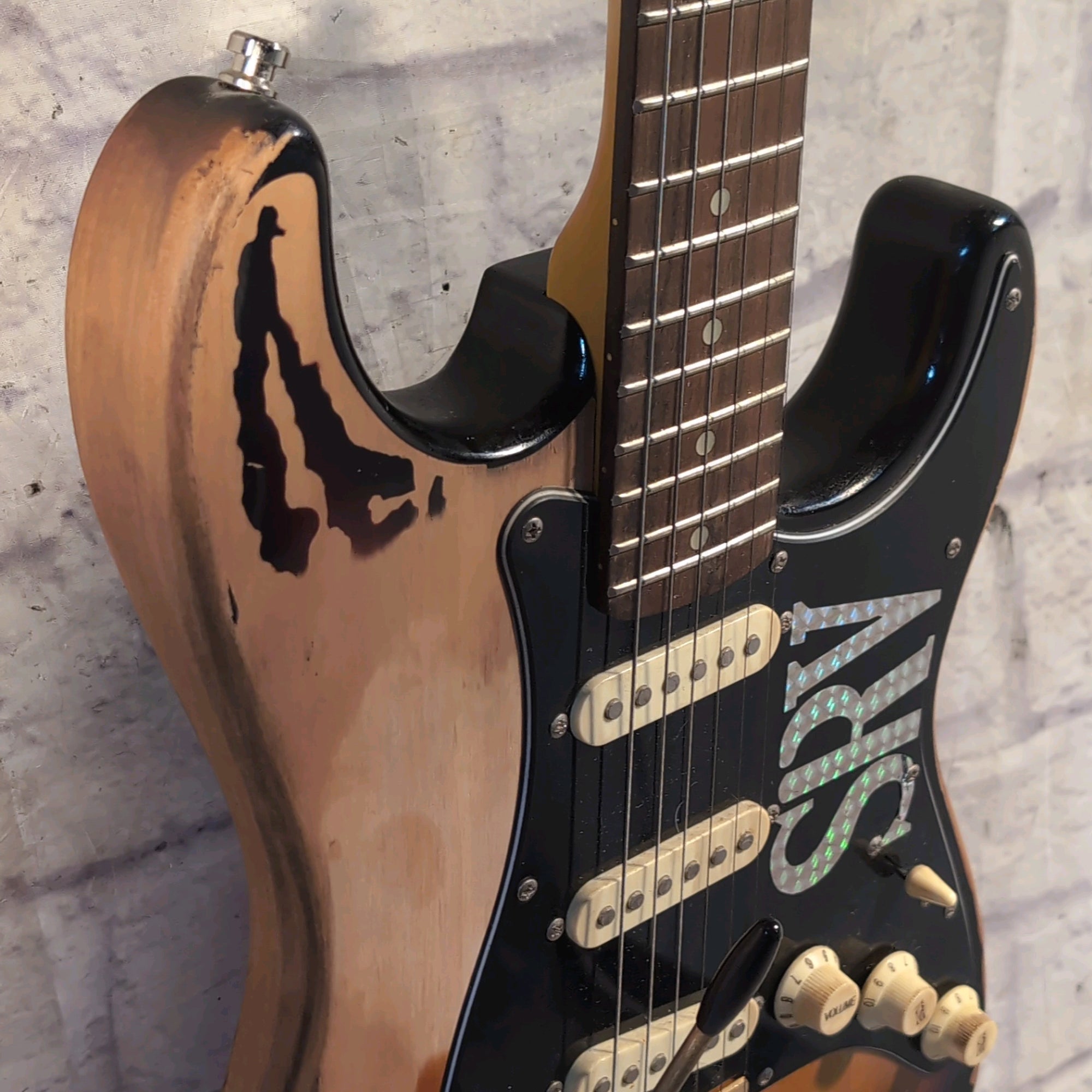 Unofficial Fender SRV Strat Tribute Copy Electric Guitar