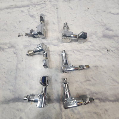 Unknown 6 In Line Guitar Tuning Machine Set