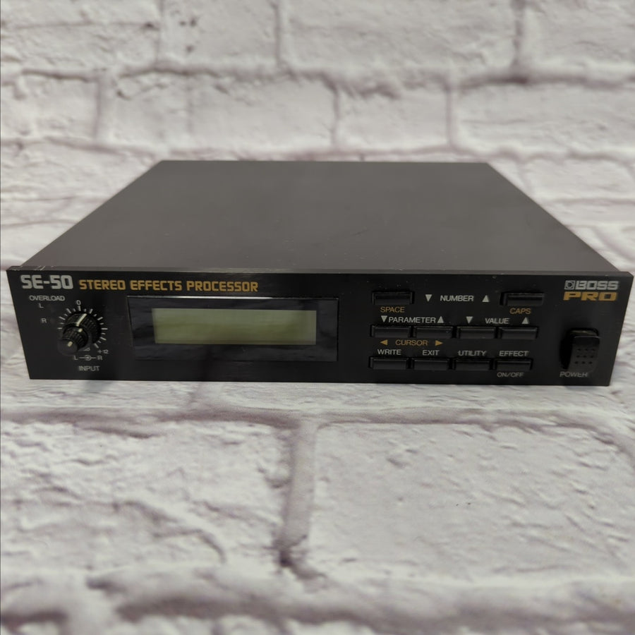 Boss SE50 Rack Stereo Effects Processor