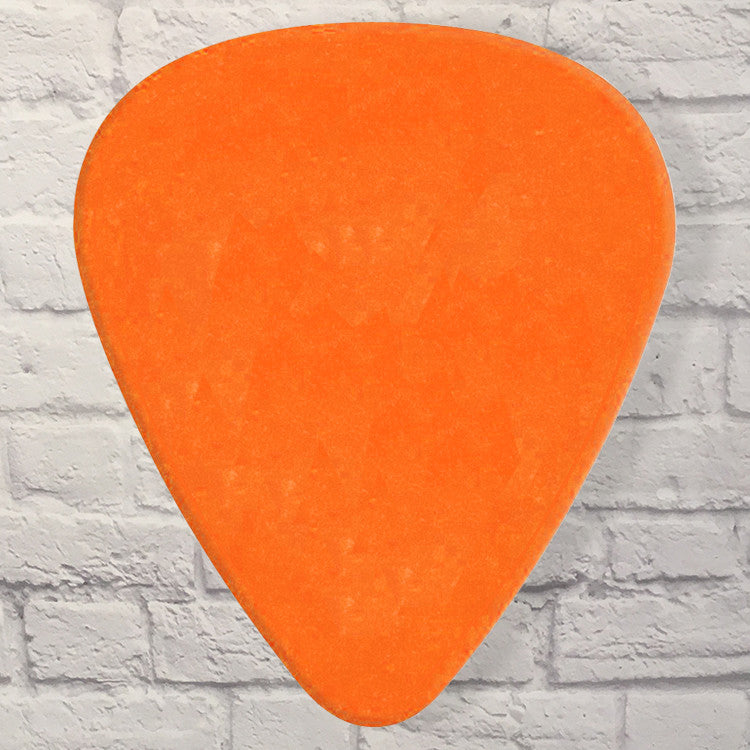 Evolution Brand Light .60mm Duralin 12 Pack Guitar Picks (Orange)