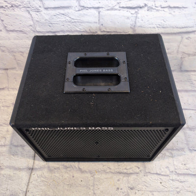 Phil Jones Bass CAB-27 200w 2x7'' 3'' Tweeter Bass Guitar Speaker Cabinet w/ Cover