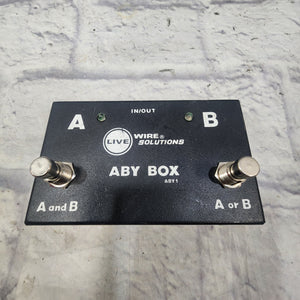 Livewire ABY Box A-B Footswitch