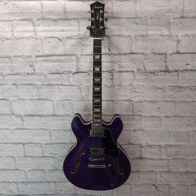 Firefly JSN 338 Semi Hollow Body Electric Guitar - Purple