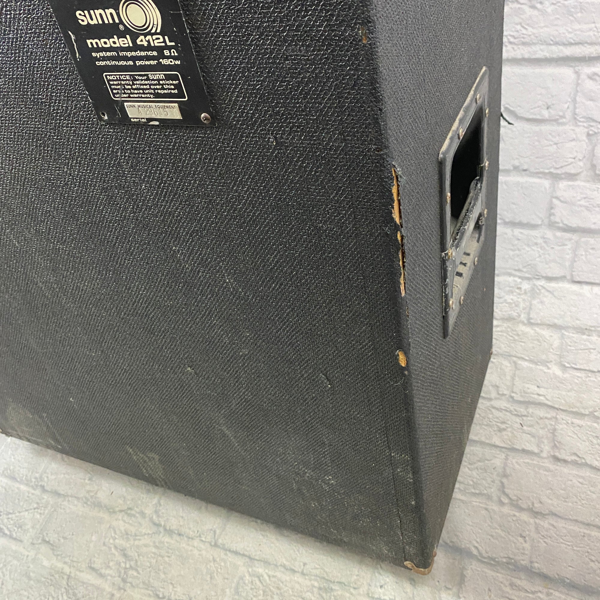Sunn 412L 4x12 Cabinet (Circa 1971)