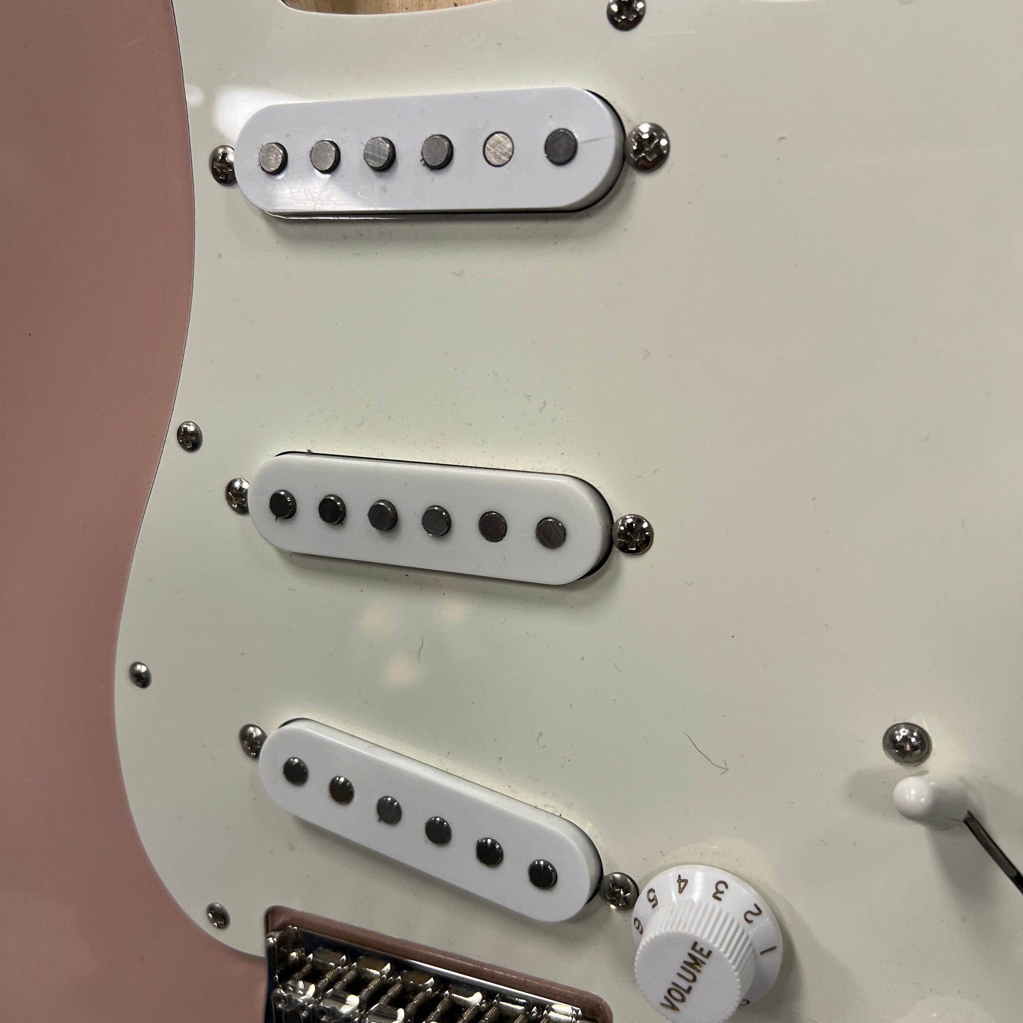 XGP Pink Loaded Strat Body