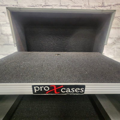 ProX XS-M12LT 12' DJ Mixer Flight Case With Laptop Shelf DJ Case