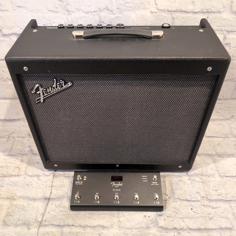 Fender Mustang GTX100 100-Watt 1x12" Digital Modeling Guitar Combo w/ Footswitch