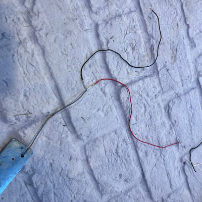 Unknown Vintage Gold Foil Pickup, Likely Teisco