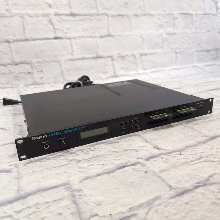 Roland R-8M Rack Drum Machine with 2 Cards