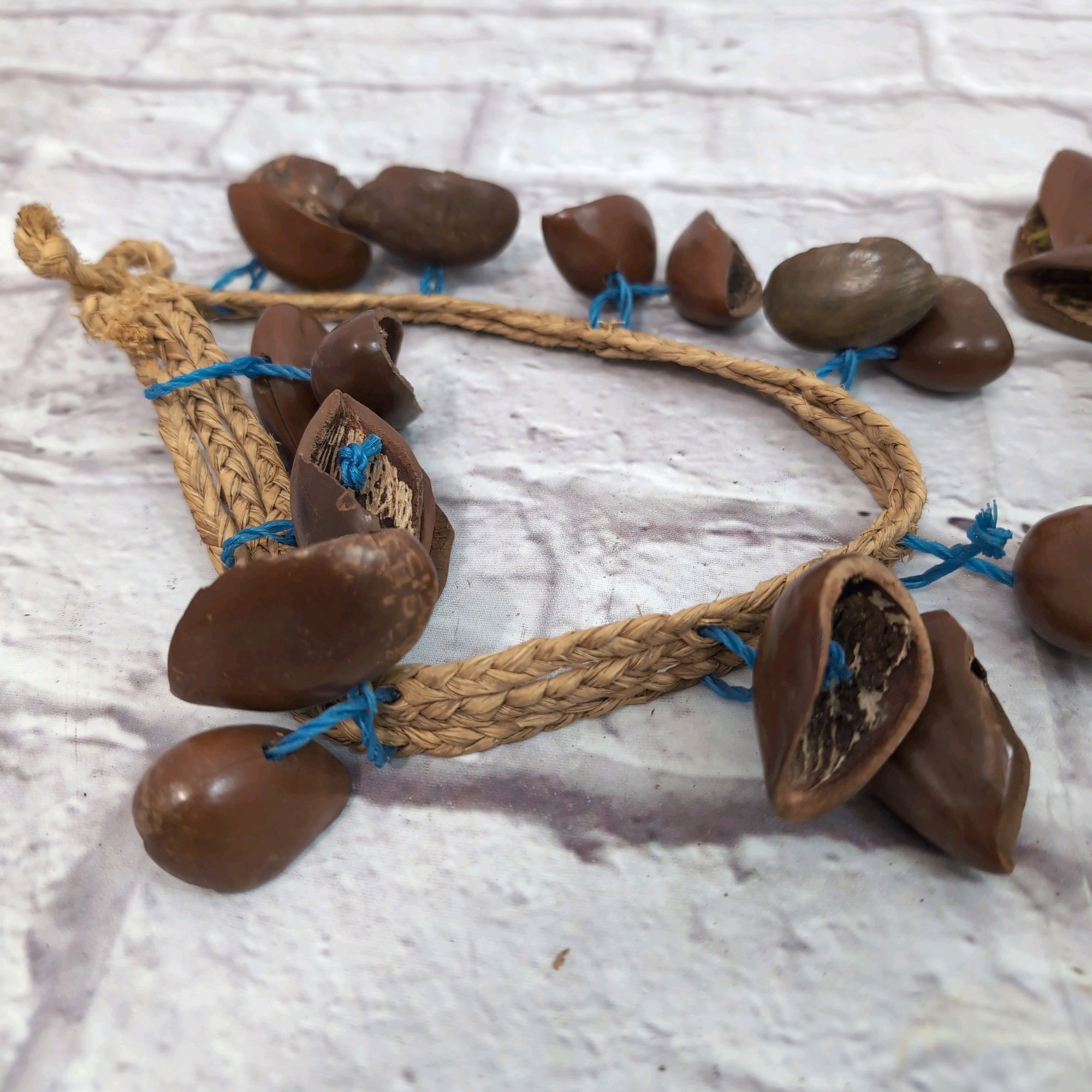 Ancle Rattles Traditional Seed Pod Ankle Shakers - Handmade Rhythmic Dance Rattles ...