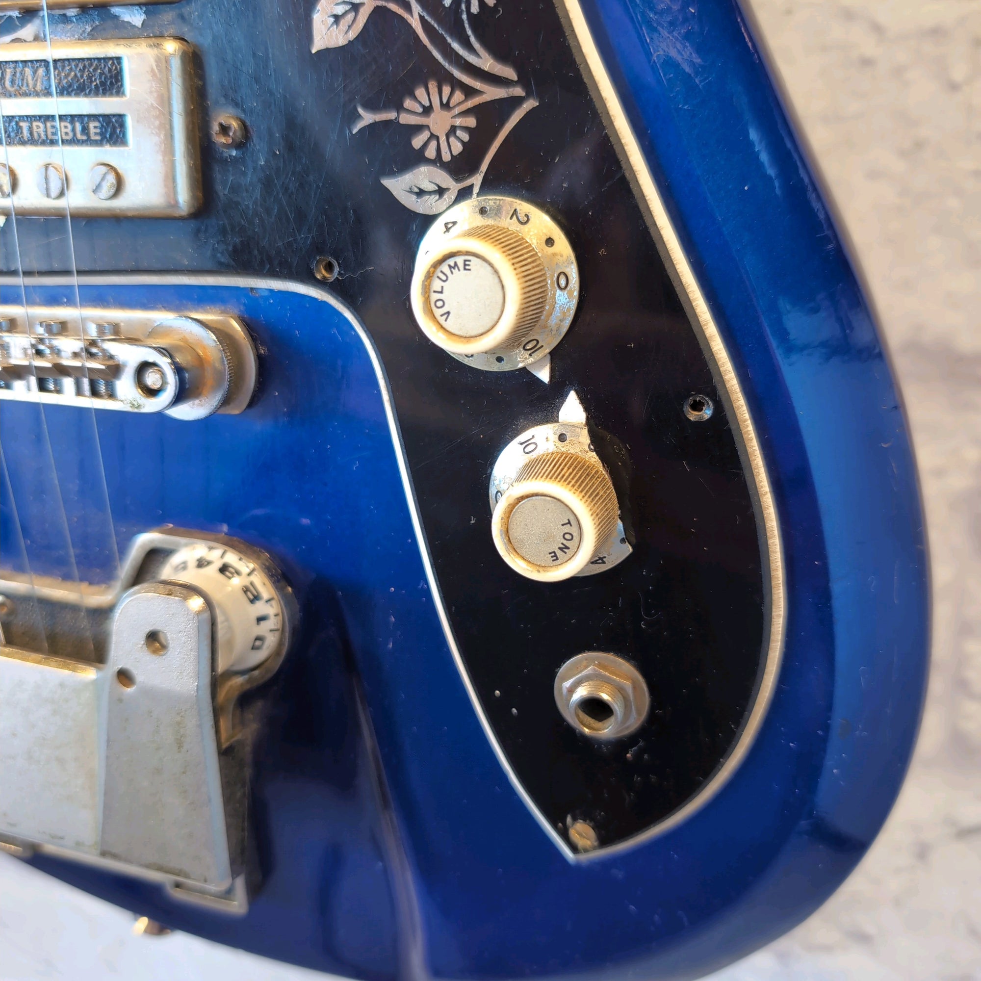 Vintage 1960s Teisco ET-440 Spectrum 4 Electric Guitar