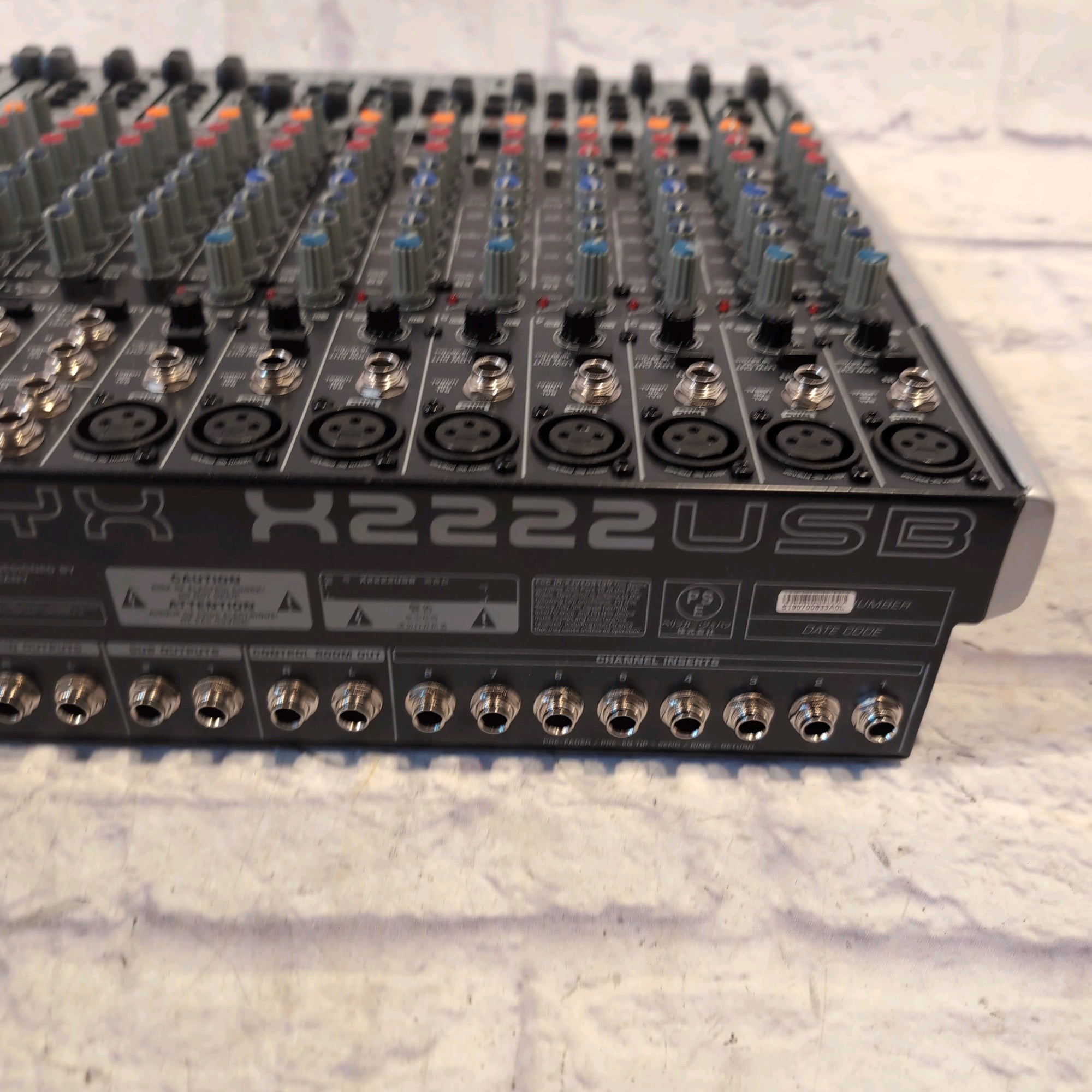Behringer Xenyx X2222USB 22-Input Mixer with USB Interface