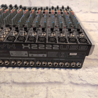 Behringer Xenyx X2222USB 22-Input Mixer with USB Interface