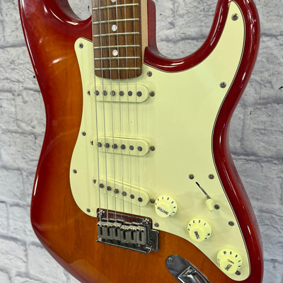 Squier Stratocaster Standard Cherry Burst Electric Guitar
