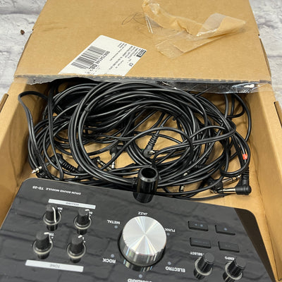 Roland TD-25 Electronic Drum Module with Mount and Cabling