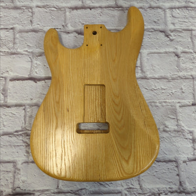 Unknown Heavy Ash Strat Body Electric Guitar Body