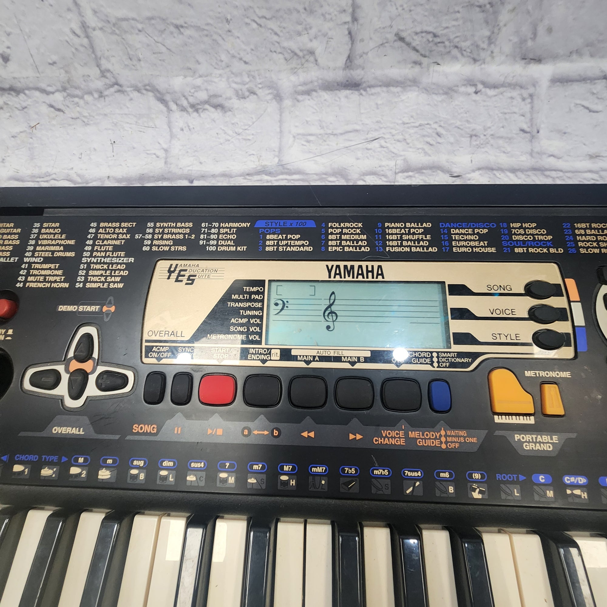 Yamaha  PSR-195 61-Key Keyboard VIntage 1990s