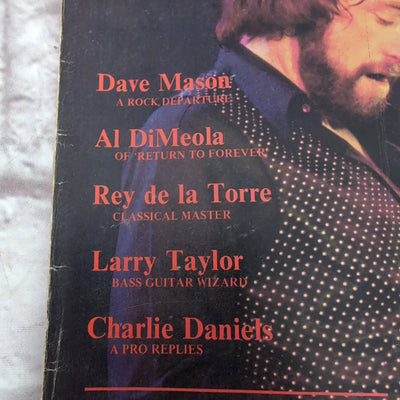 Vintage Guitar Player Magazine October 1975 Dave Mason