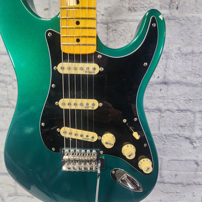Unknown Partscaster Strat Emerald Green Electric Guitar