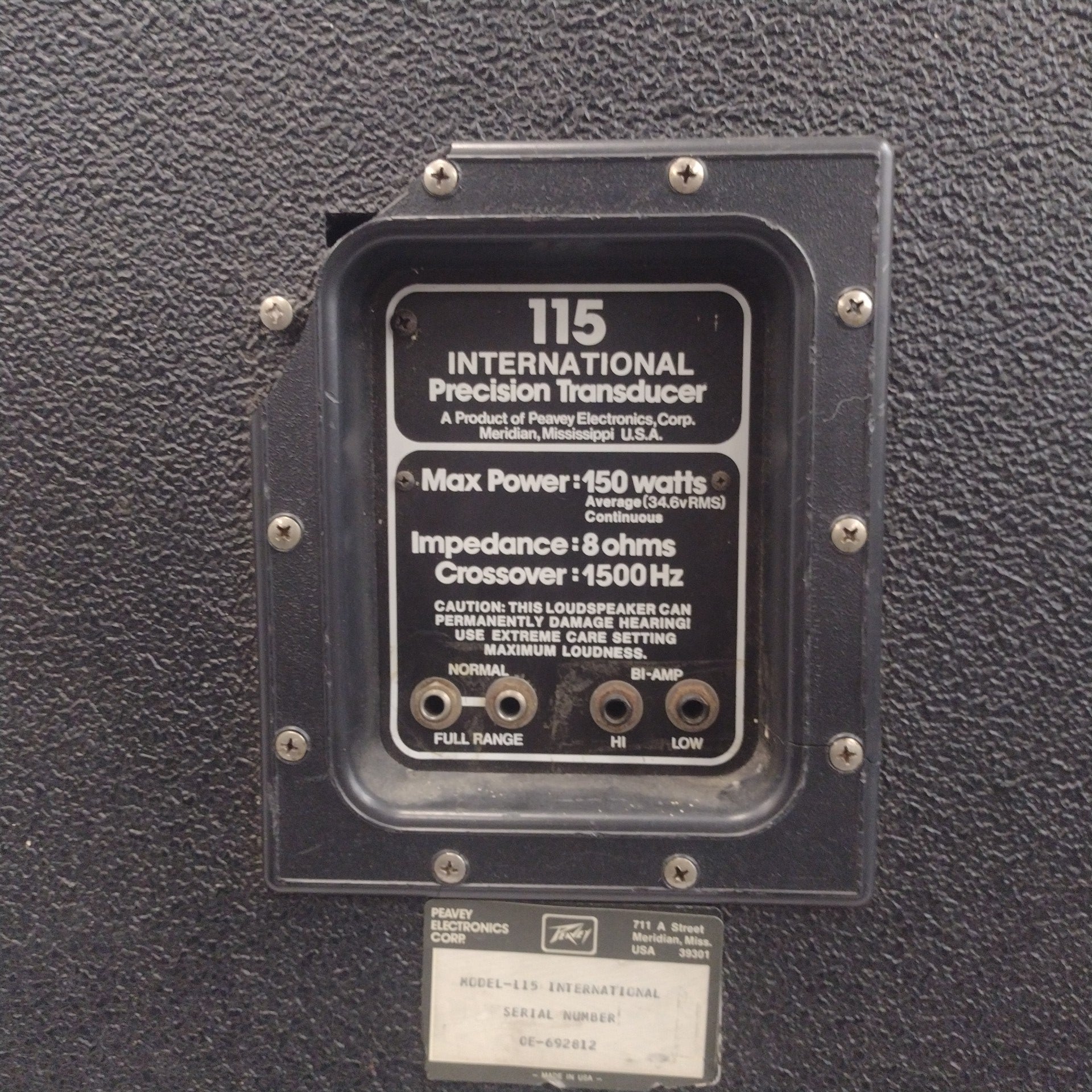 Peavey PVX12 12 Passive PA Speaker