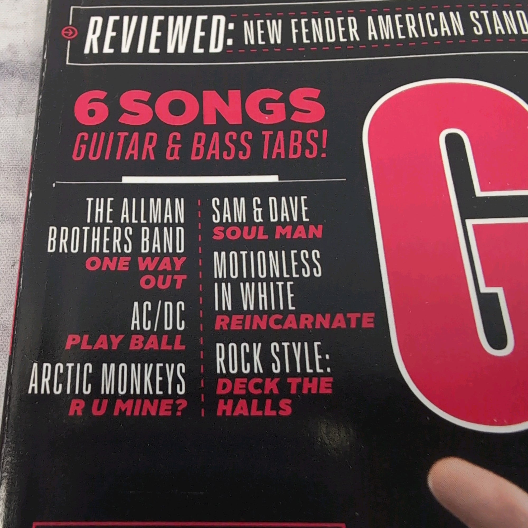 Guitar World January 2015 | AC/DC | Smashing Pumpkins | Allman Brothers Band Magazine