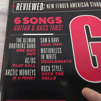 Guitar World January 2015 | AC/DC | Smashing Pumpkins | Allman Brothers Band Magazine