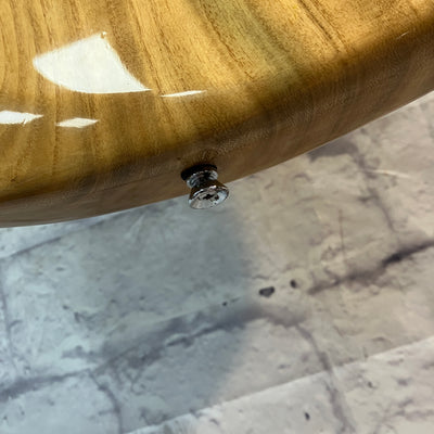 Viper S Style Solid Body Natural Finish Electric Guitar