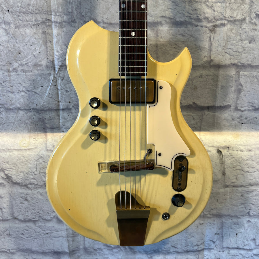 National Vintage 1960 Sahara Electric Guitar with Case