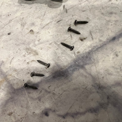 Grover 6-In-Line Black Electric Guitar Tuning Machines