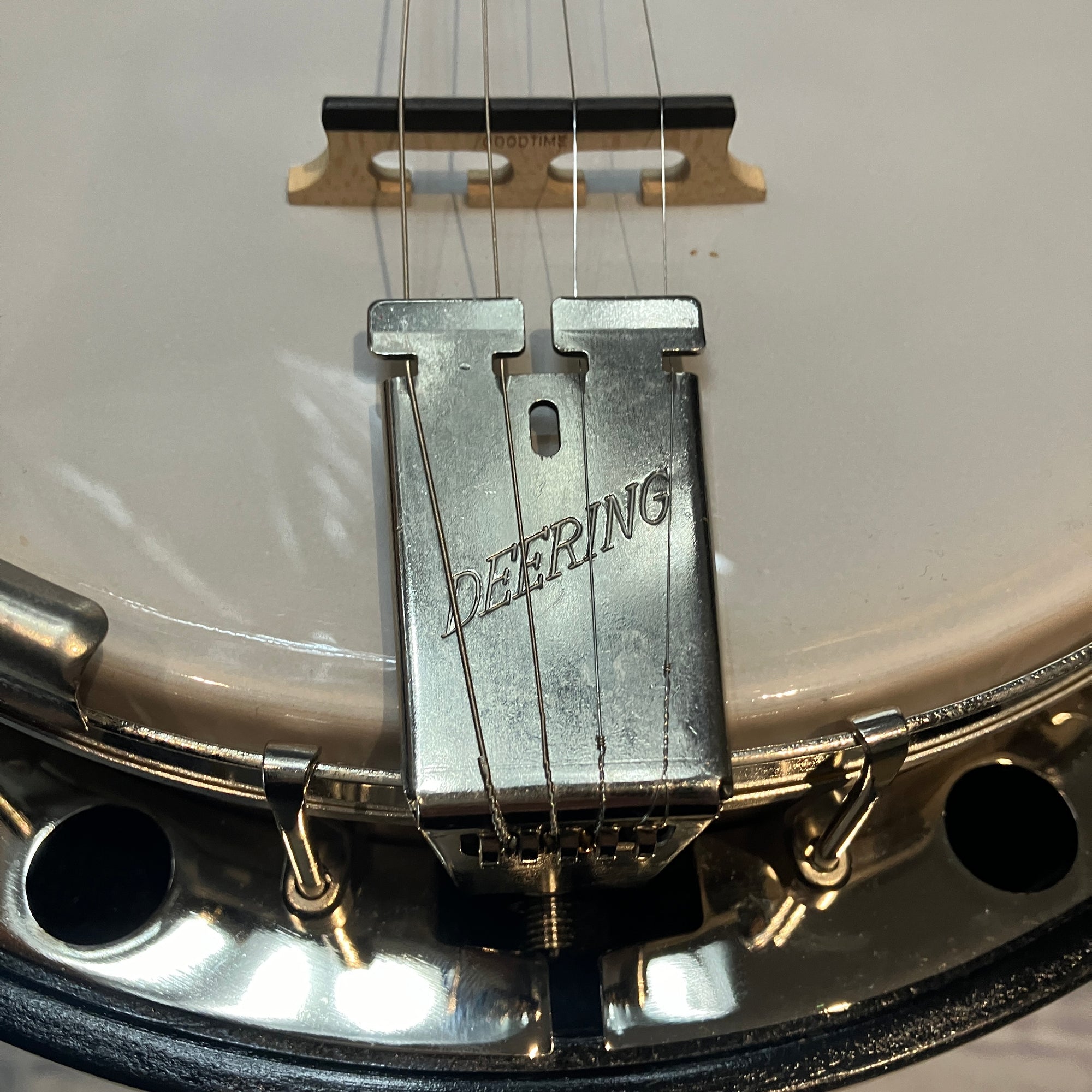 Deering Goodtime 4-String Resonator Banjo w/ case
