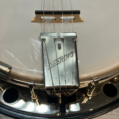 Deering Goodtime 4-String Resonator Banjo w/ case