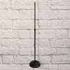 On-Stage MS7201B Round Base Straight Mic Stand (Black)