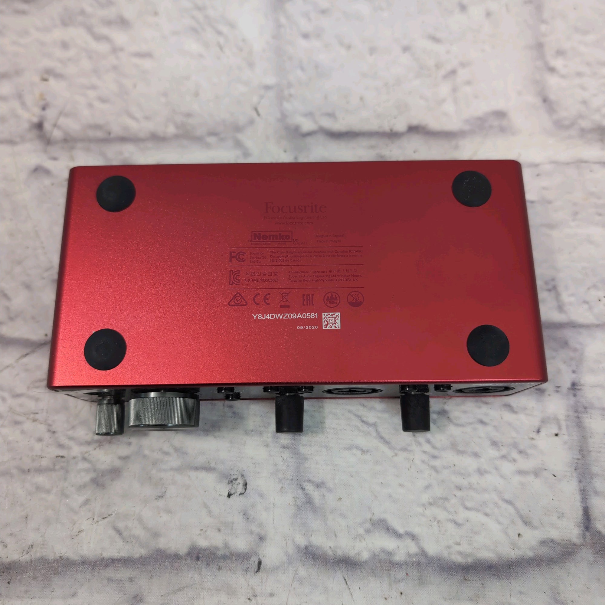 Focusrite Scarlett 2i2 3rd Gen USB Audio Interface 2019 - Present