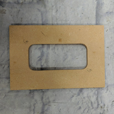 Unknown Bartolini T4CBC Pickup Routing Template