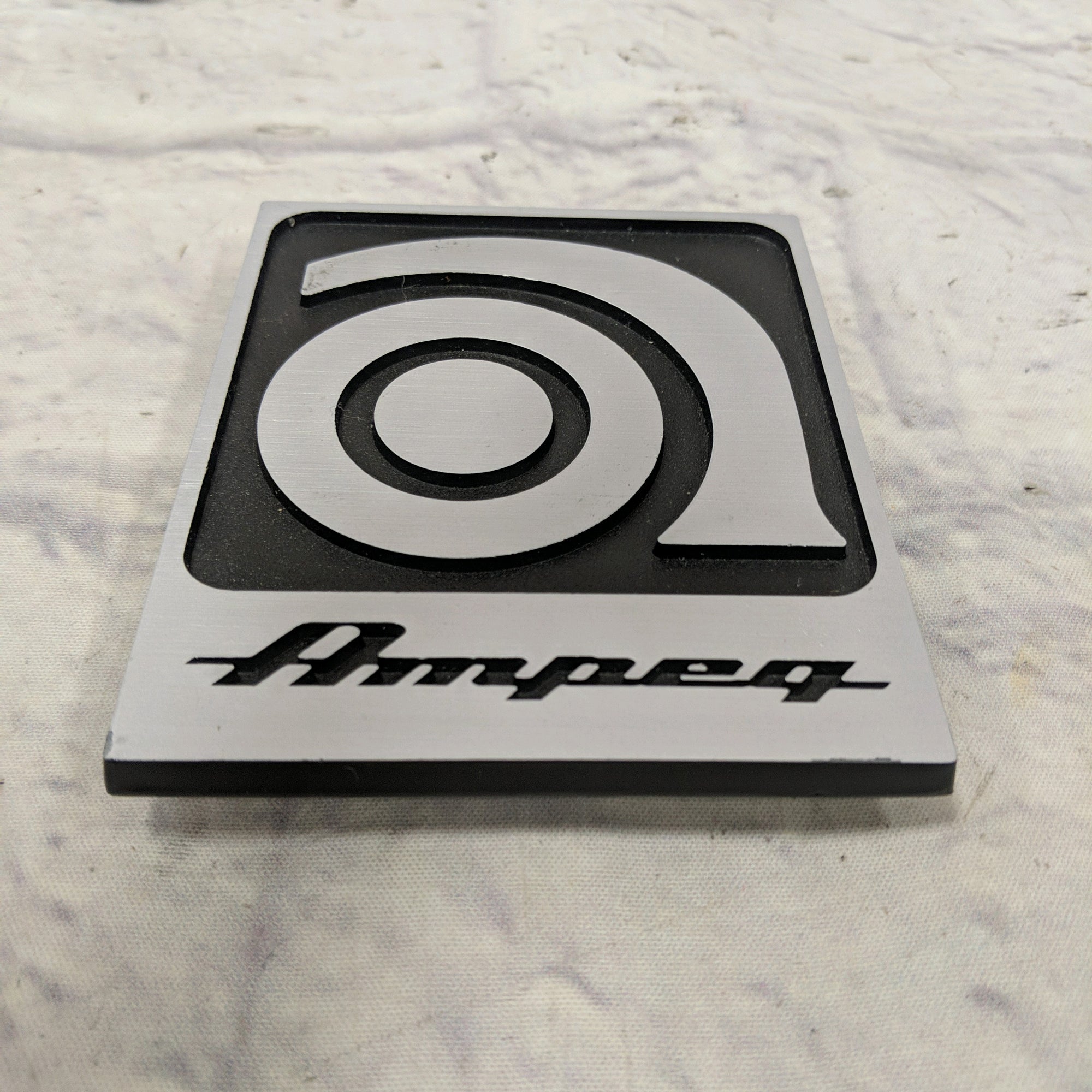 Ampeg Classic Series Speaker Cab Metal Logo Amp Part