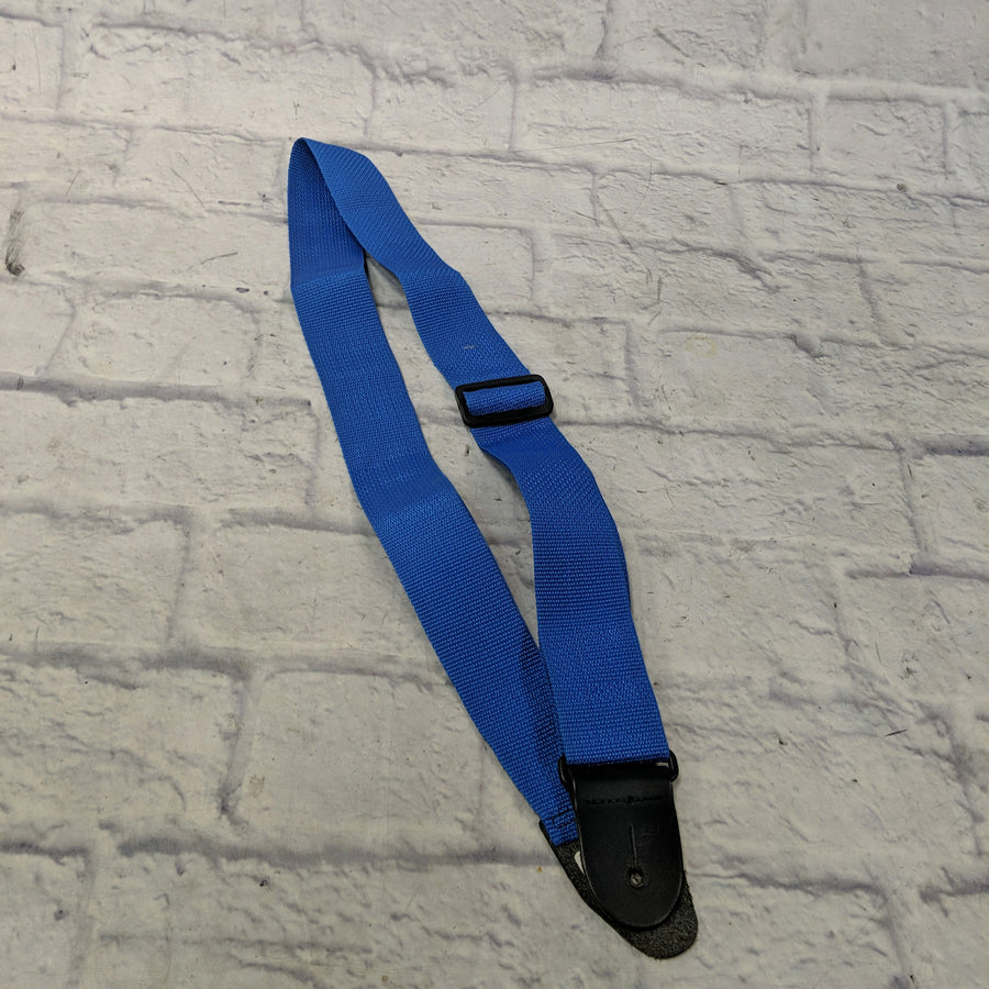 Unknown Blue Nylon Guitar Strap