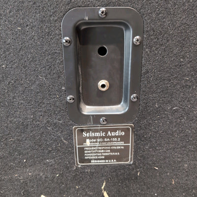 Seismic Audio SA-155.2 2x15 PA Speaker Pair