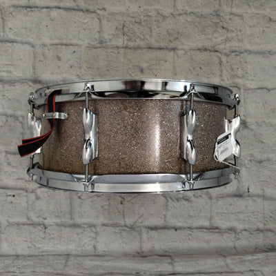 Vintage Olympic Snare Drum Silver Sparkle 5 x 14