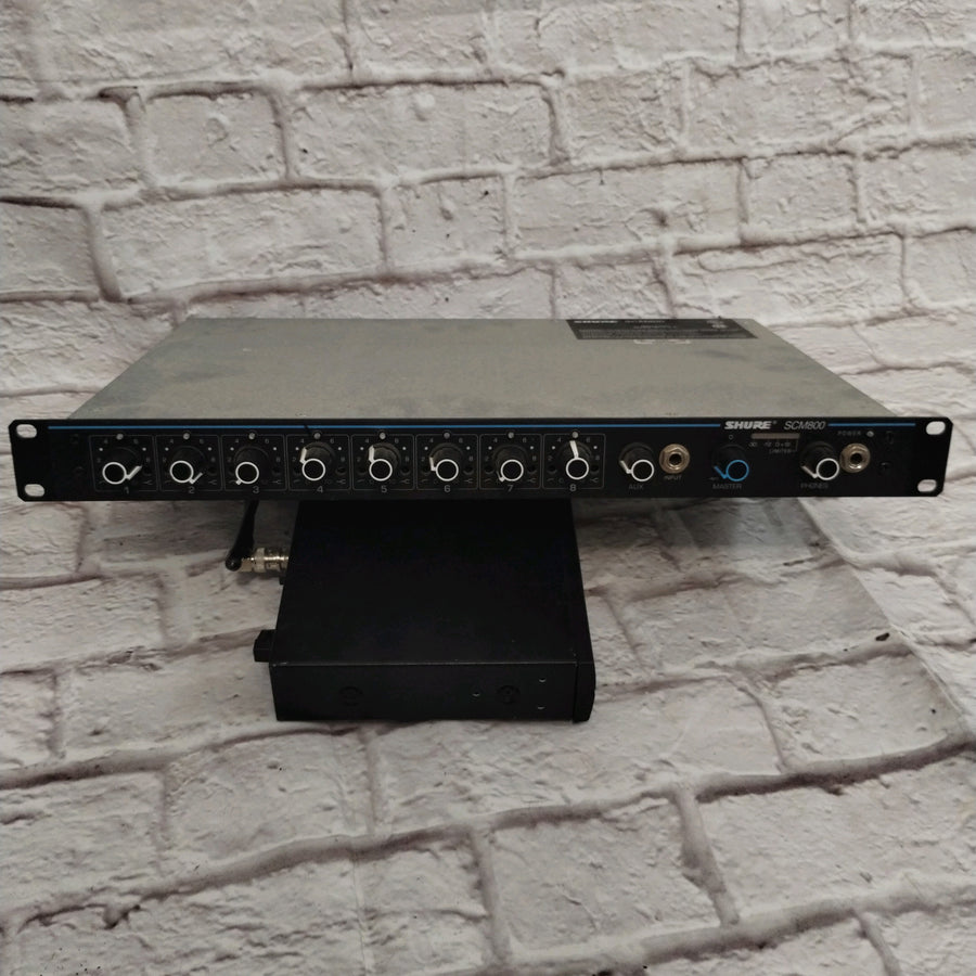 Shure SCM800 8-Channel Mic/Line Level Mixer w/ EQ