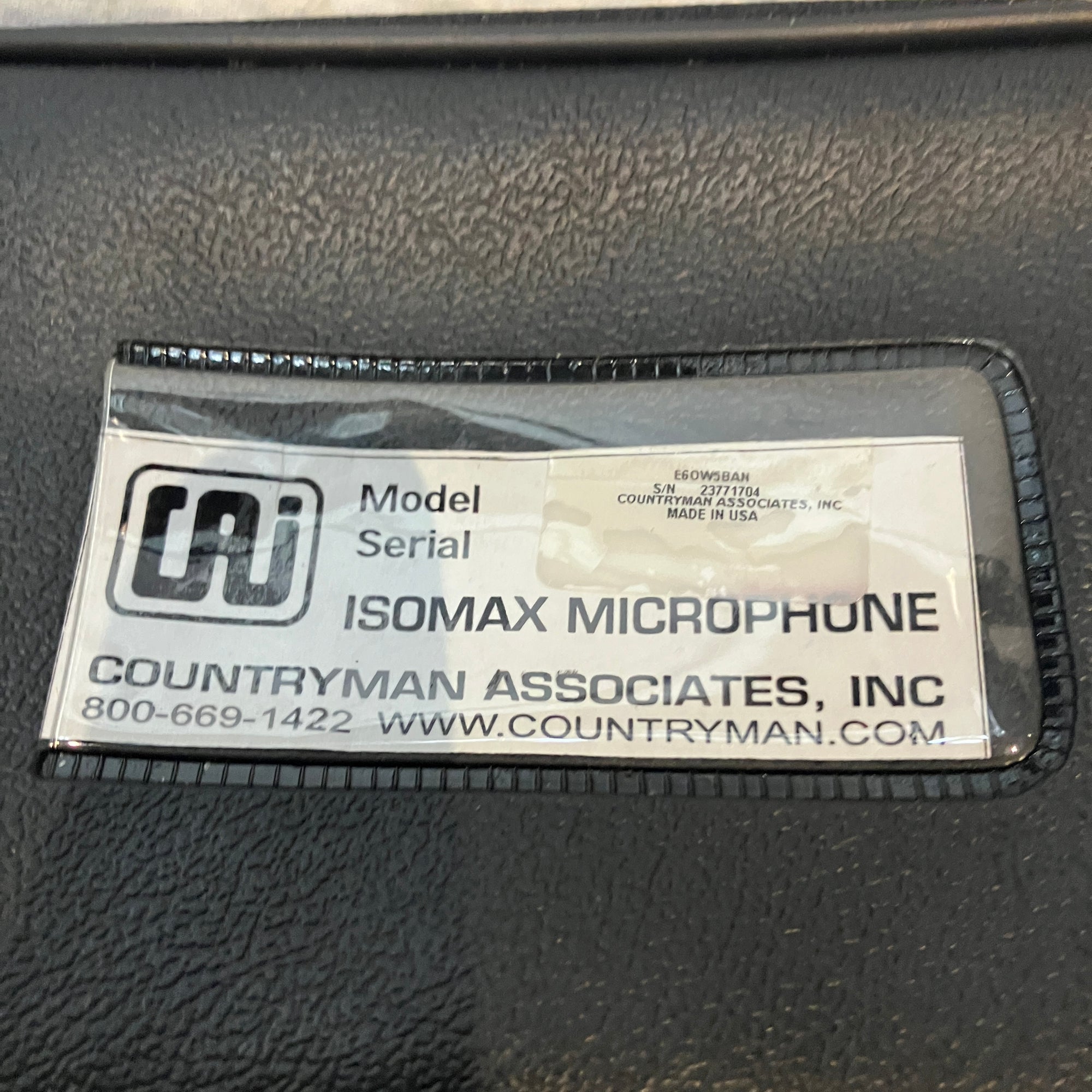 Countryman E6 Isomax Earset Microphone