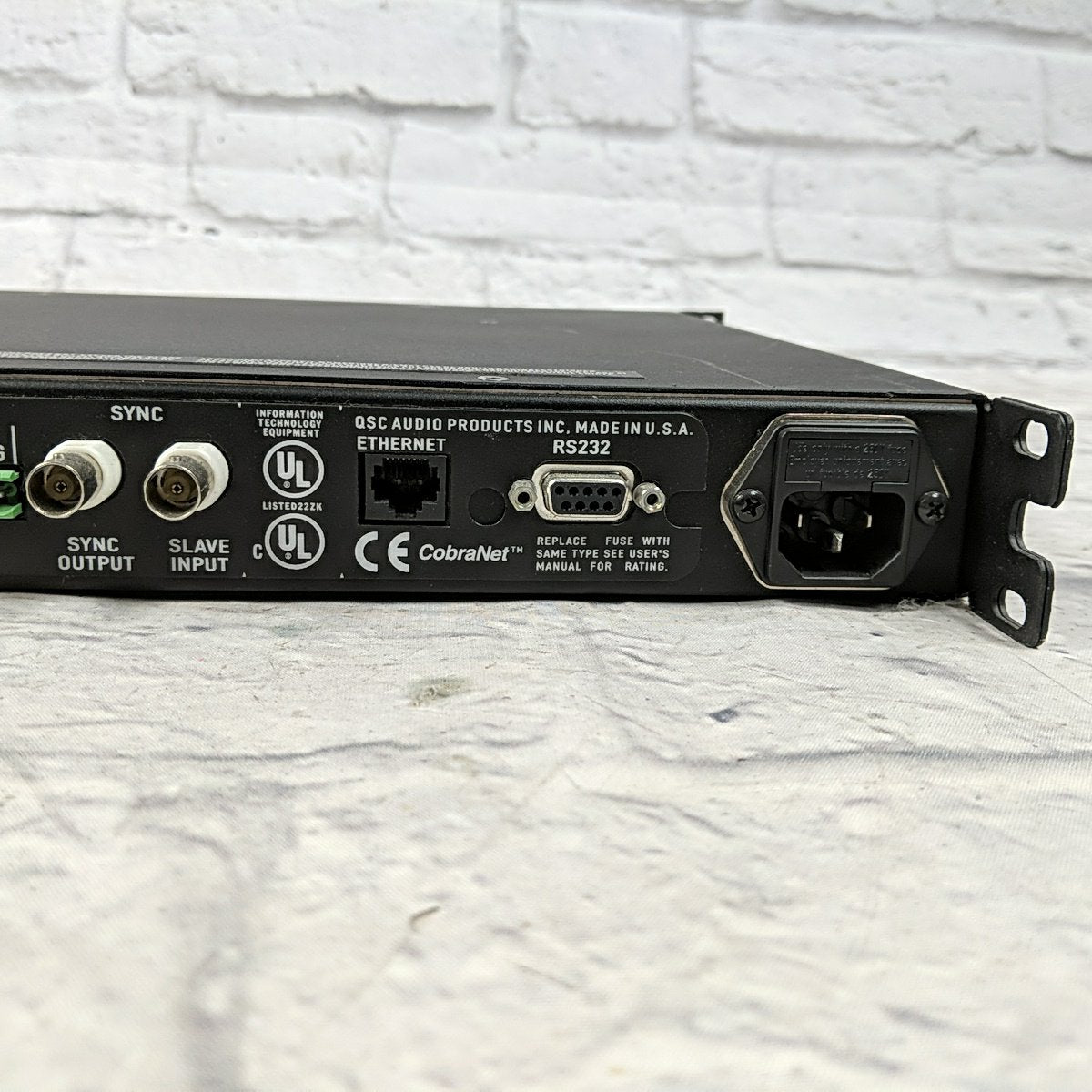 QSC Rave 161S-24 Digital Audio Router