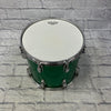 Ludwig 1980s Green ReWrap 13" Tom Roto Toms