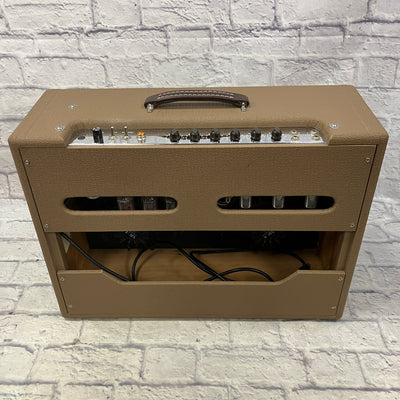 Fox Vintage 5F8B 2x12 Tube Combo Amp Sica Speakers Amperex