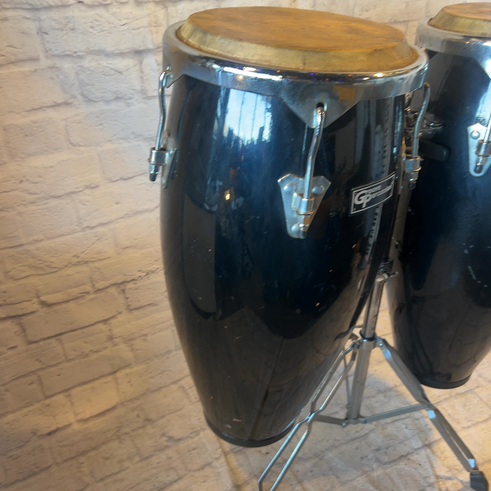 Groove Percussion Conga Set with Stand