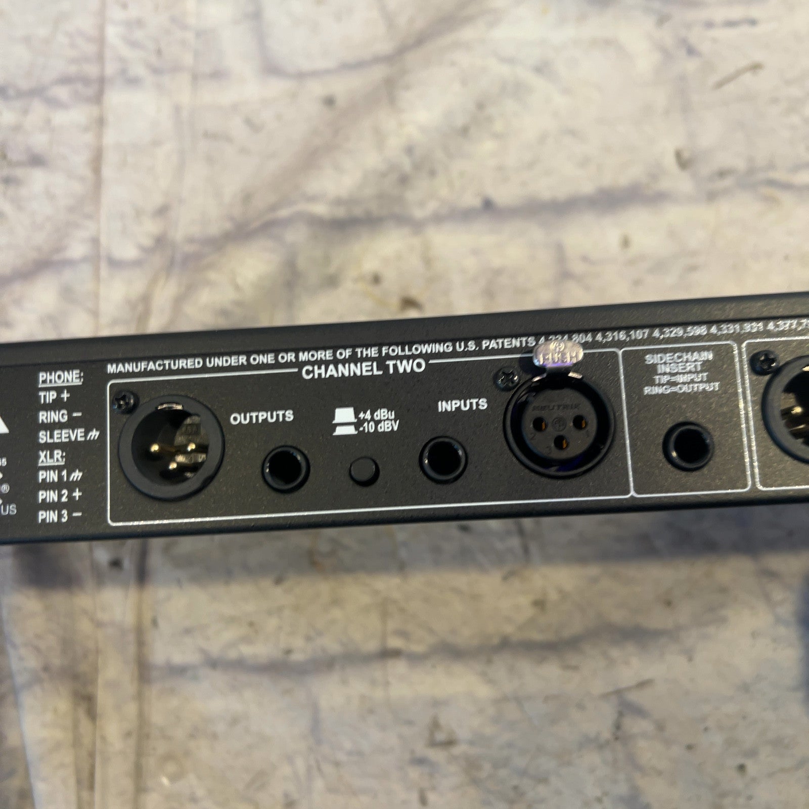 DBX 266xs Compressor