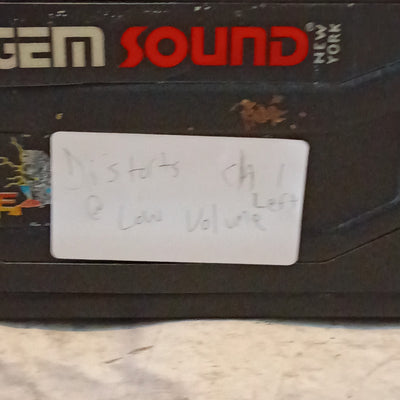 Gem Sound XA1000 Power Amp