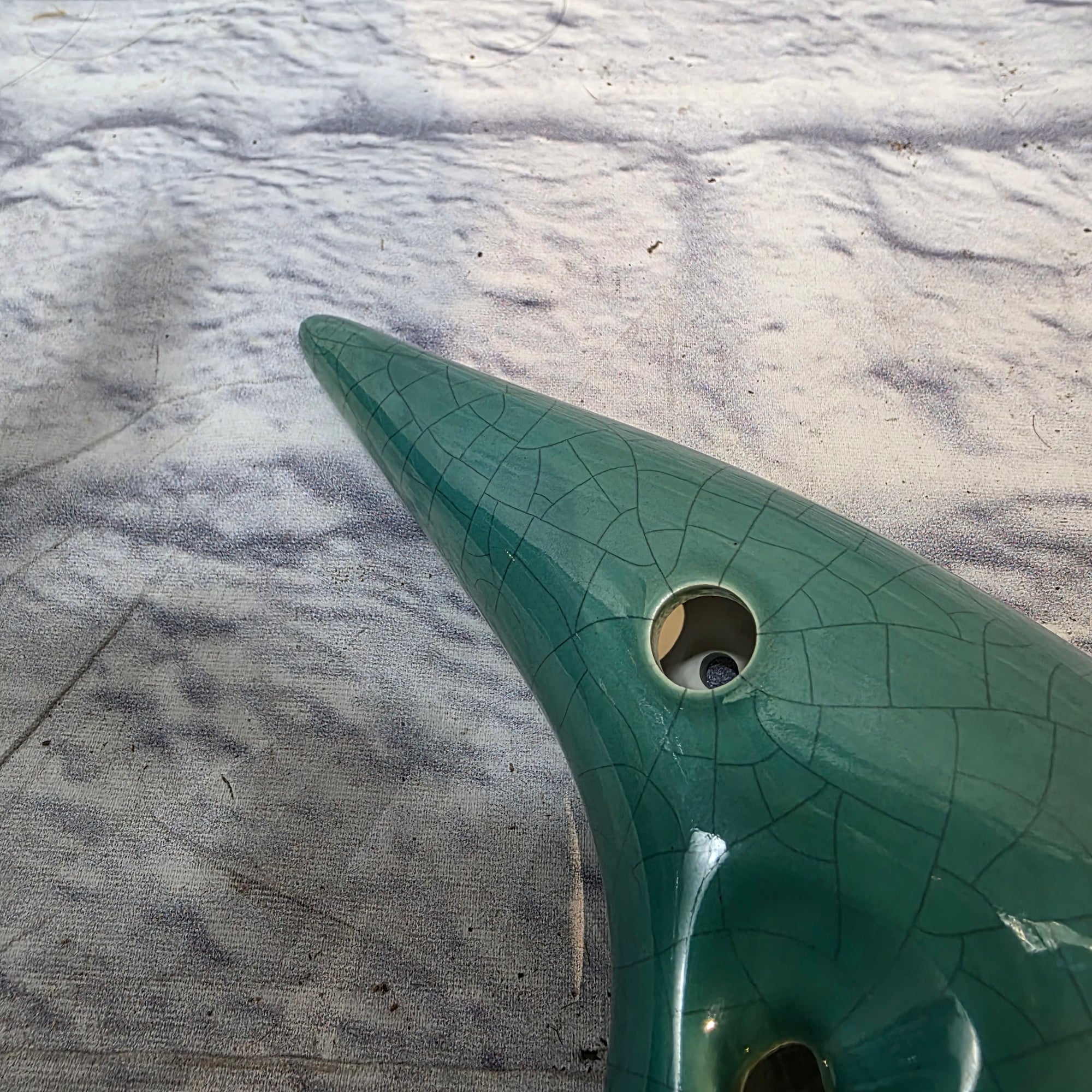 Awef AC Pottery Ocarina  Flute