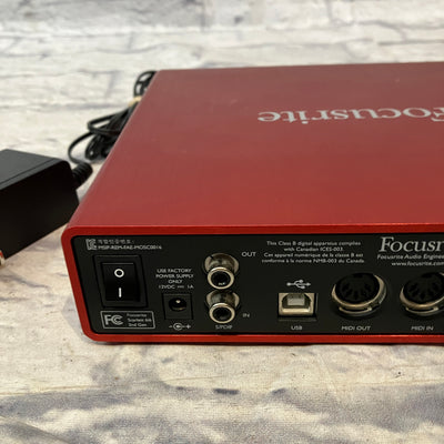 Focusrite Scarlet 6i6 Gen 2 Interface