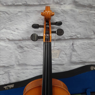 Vintage Lignatone Antonius Stradivarius Cremonensis Violin New Old Stock Made in Czechoslovakia