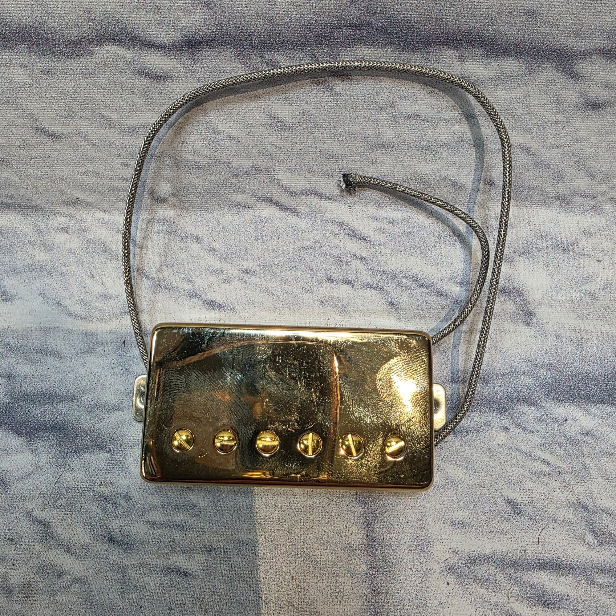 Unknown High Output Humbucker 13K Gold Neck Pickup Pickups